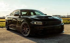 Dodge Charger SRT Hellcat on Vossen Wheels (HF-3) 2019 года